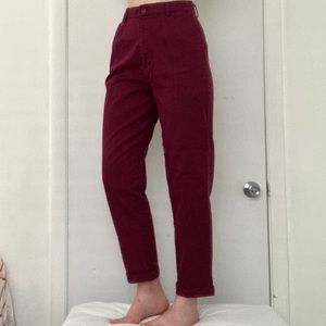 Maroon/Purple Carpenter Slacks